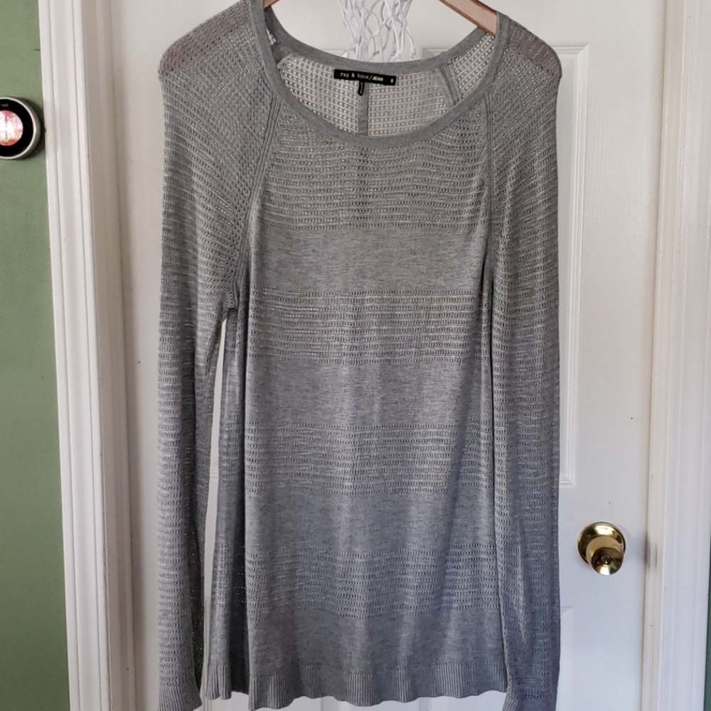 Rag & Bone Grey Sweater - Small